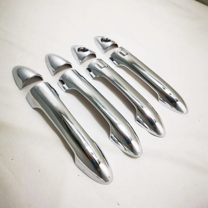 Chrome Door Handle Lid Side Cover Trim for Kia Picanto Morning (2016-2020) 8 x pcs