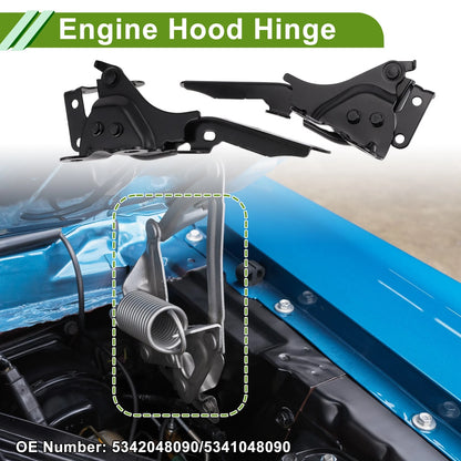 Hood Hinges 1 Pair for Lexus RX350 (2010-2015)