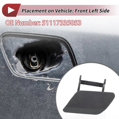 Front Left Washer Nozzle Cover for BMW 740i (2013-2015)