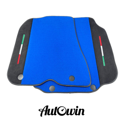 AutoWin Blue Floor Mats for Ferrari F12 Berlinetta (2012-2017)