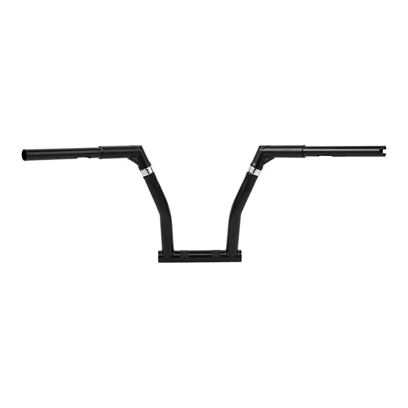 12" Rise 1-1/4" Hanger Handlebar for Harley Dyna Fat Bob (2008-2017)