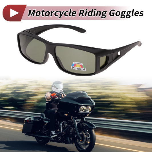 1 Pc Motorcycle Goggles Lens Black Frame Tri-acetel Cellulose for Make Model