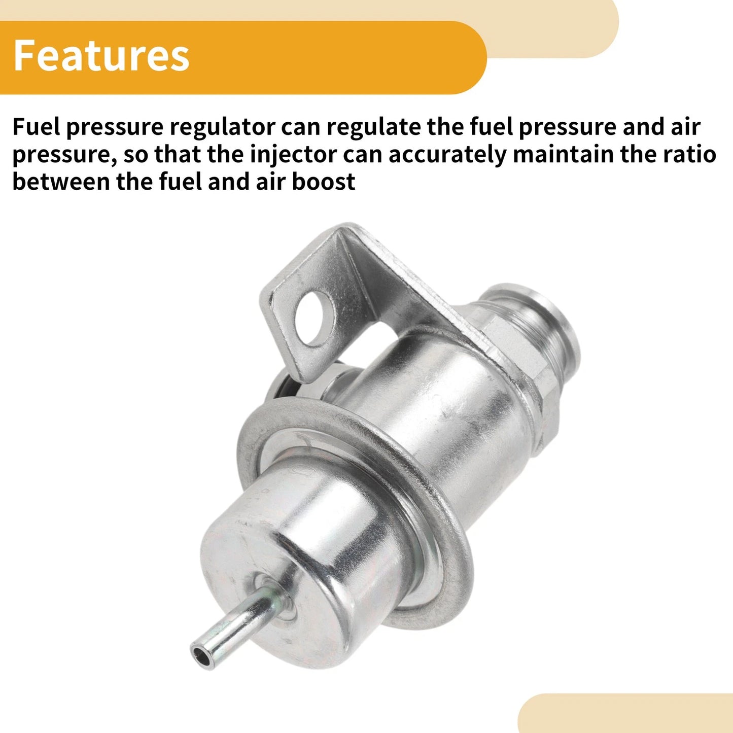 Fuel Pressure Regulator for Toyota Century 1991-1993 20-70 Psi Metal