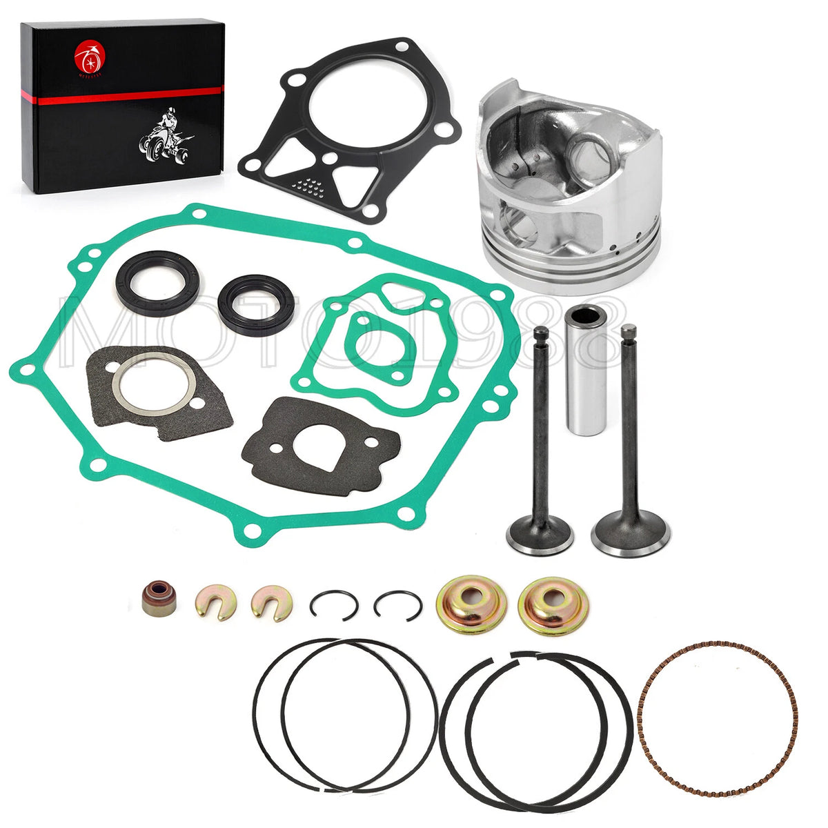 Piston Kit & Ring Gasket Seal for YAMAHA Golf Cart G14 (1995–1996)