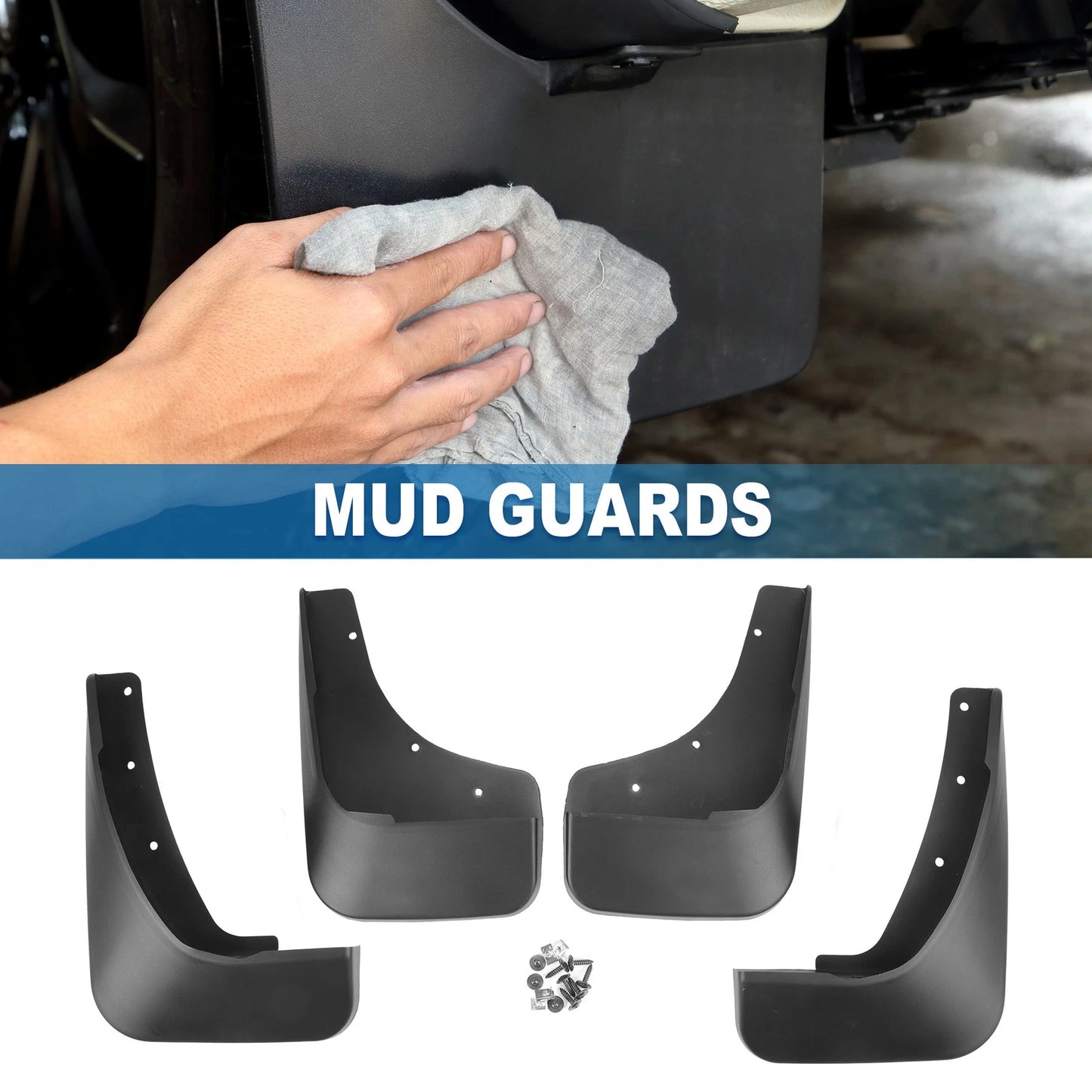 Mud Flap Splash Guards for Mazda CX-5 (2013-2023)