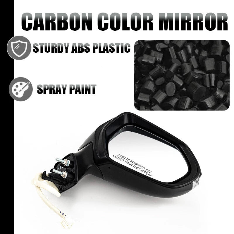 Heated Right RH Side Rearview Mirror for Toyota Corolla (2019-2022)