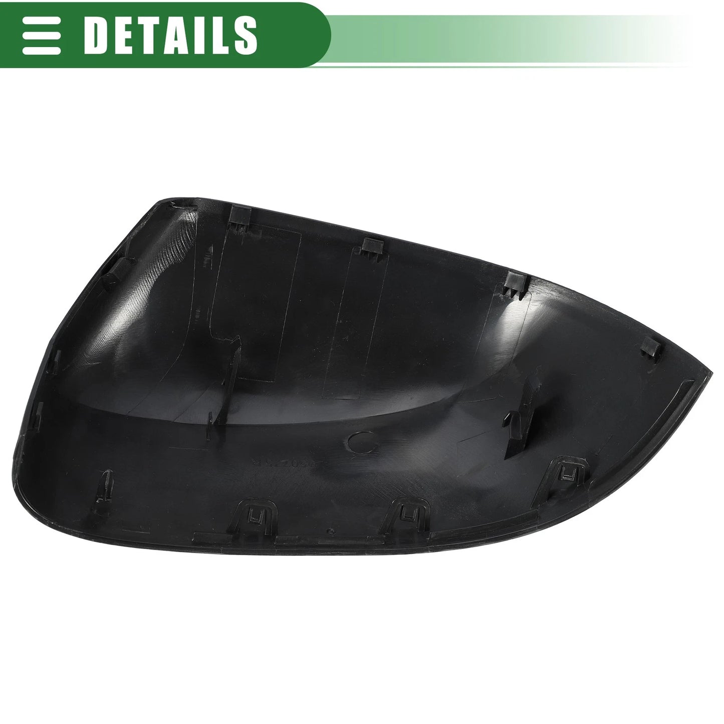 Right Rearview Side Mirror Cover for BMW X3 (2015-2017) Deep Gray