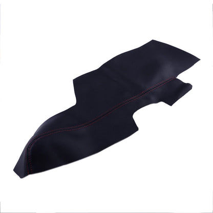4 x Black Inner Insert Door Panel Armrest Covers for Hyundai Santa Fe (06-12)