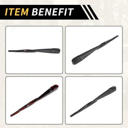 Rear Window Wiper Arm Blades Cover for Jeep Wrangler (2011-2023)