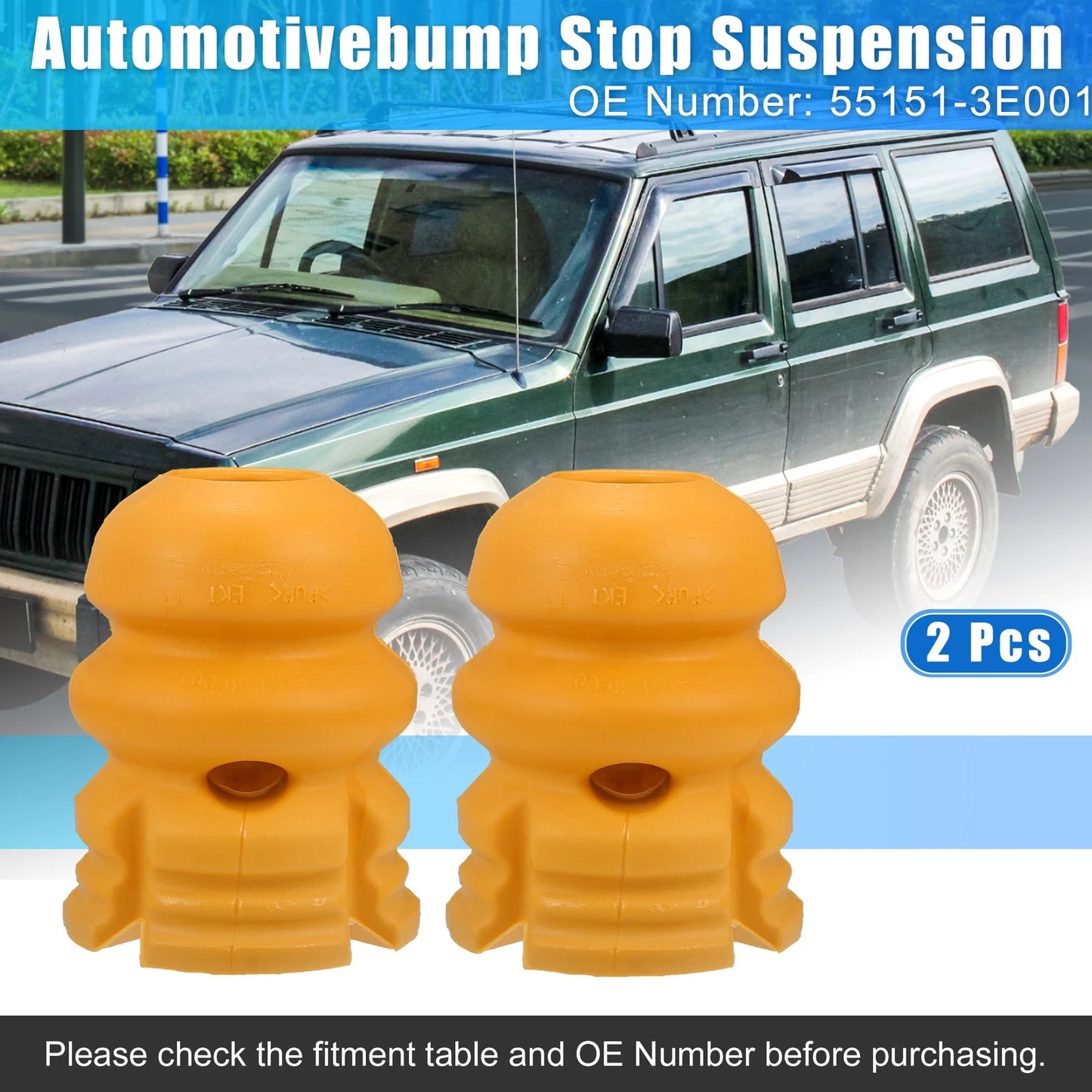 1.8 Inch Rear Suspension Bump Stops for Kia Sorento (2002-2009)