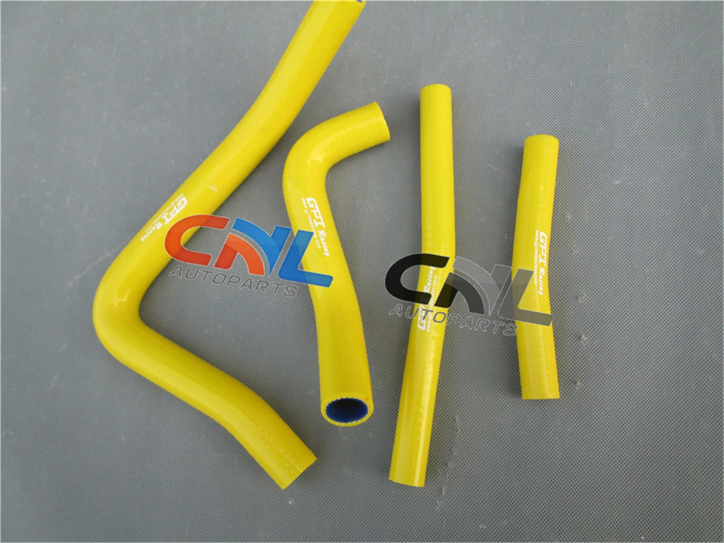 Aluminum Alloy Radiator + Hose Kit (Yellow) for Suzuki RM250 (1999-2000)
