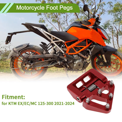 Foot Pegs / 1 Pc for KTM EX/EC/MC 125-300 (2021–2024)