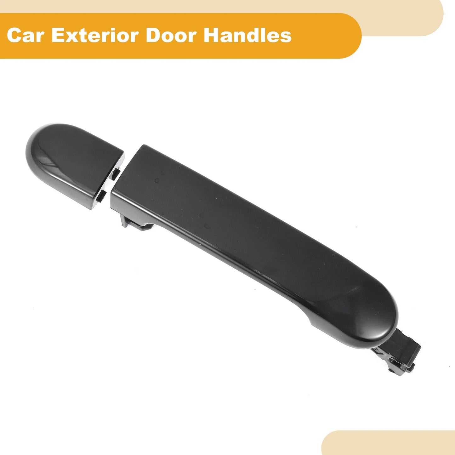 Black Exterior Door Handle for Nissan Versa (2007-2012)