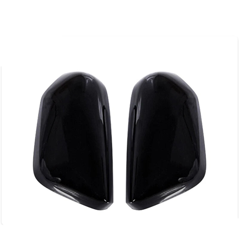 Glossy Black Side Door Rearview Mirror Cover Trim for Toyota Corolla (2019-2023)