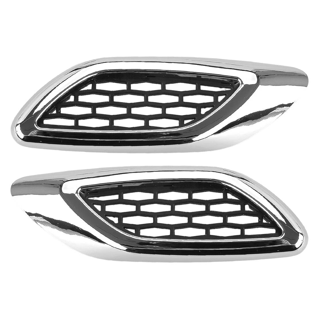 Chrome Side Fender Air Vent Outlet Covers for Maserati Levante (2017-2023)