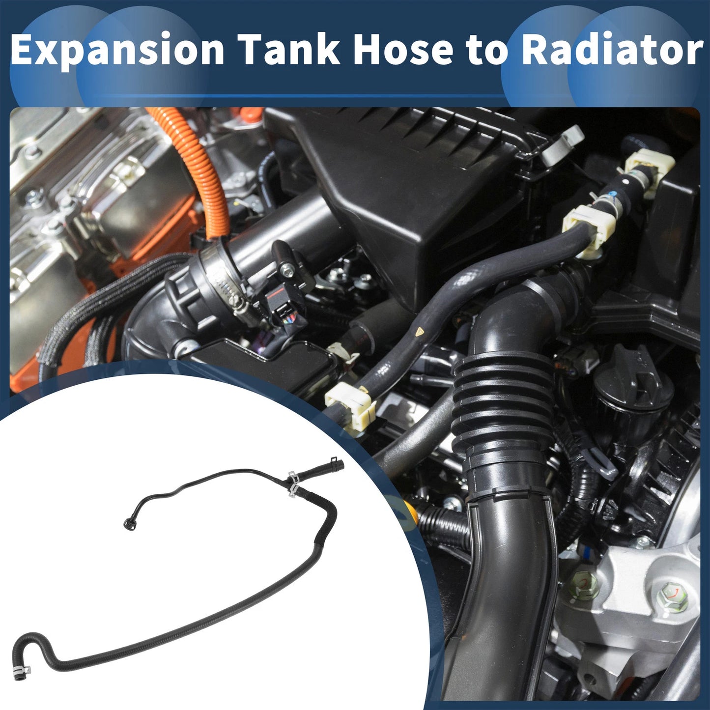 Expansion Tank Hose for Land Rover LR4 5.0L (2010-2013)