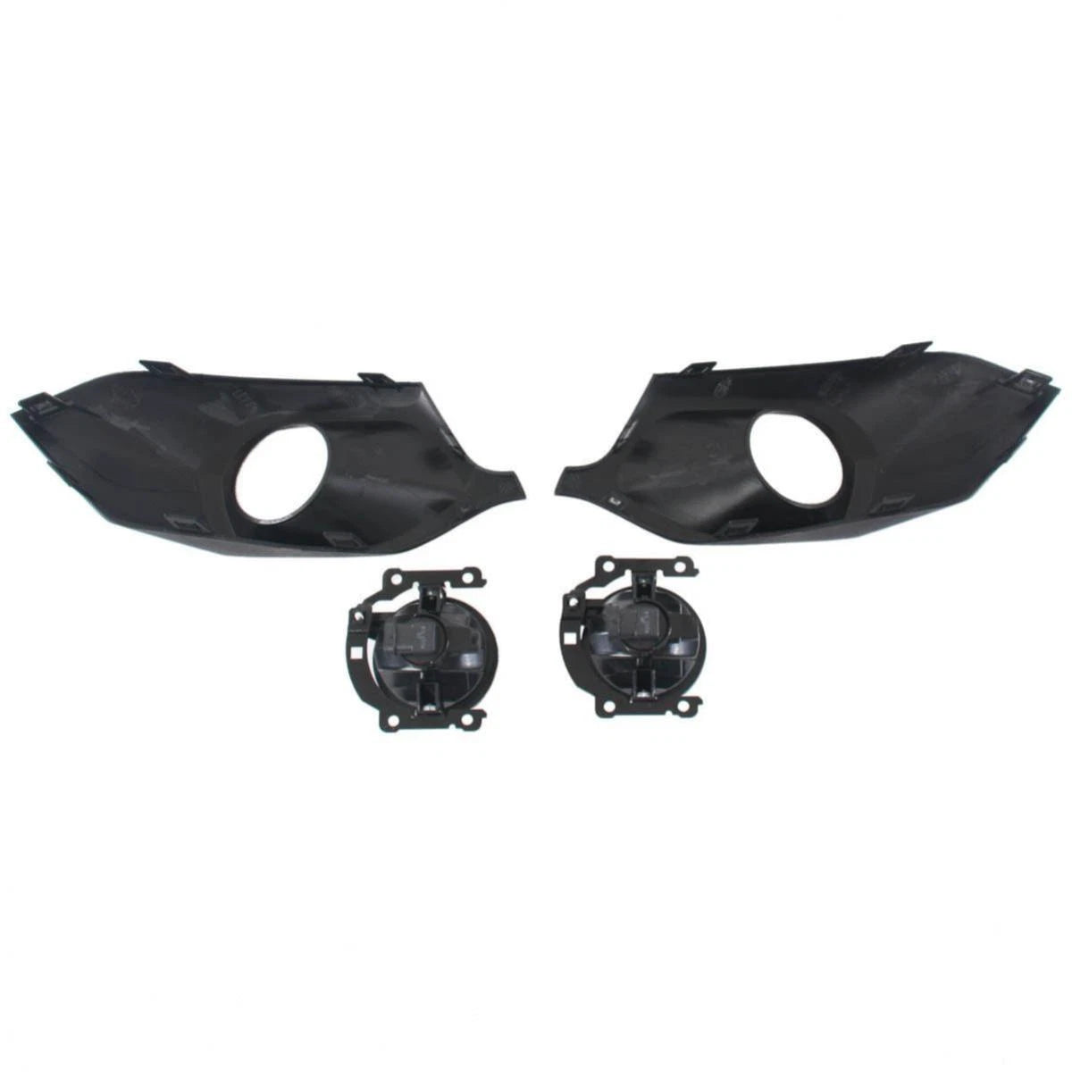 Fog Lamp Spot Lights Trims Set Fits Mitsubishi Pajero Sports SUV 2015-17 D06