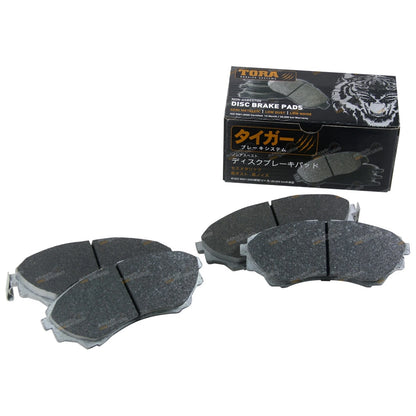Front Dimpled Slotted Disc Rotors & Brake Pads for Mazda BT-50 Ute