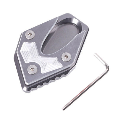 Aluminum Kickstand Side Stand Pad for Suzuki GSX250R (2017-2018) Gray