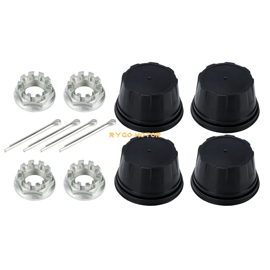 4x Wheel Center Cap Nut for Honda Rancher Foreman Rubicon