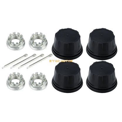 4x Wheel Center Cap Nut for Honda Rancher Foreman Rubicon