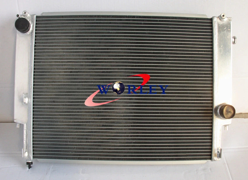 Aluminum Radiator + Blue Hose for BMW E36 M3 Z3 325TD 320 323 325 328 (92-99)