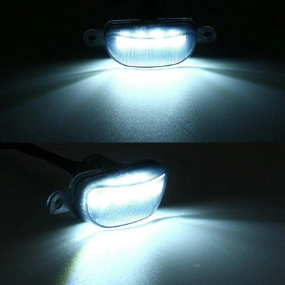 4 x Smoked Lens White LED Front Grille Running Lights for Ford F150 (2010-2023)