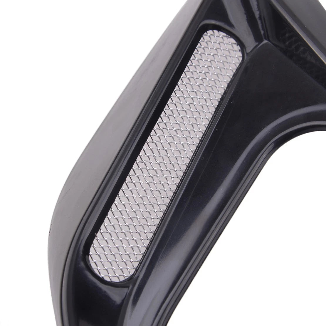 Black Car Side Fender Vent Air Flow Decoration Sticker for Make & Model