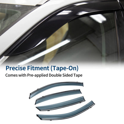 Car Window Deflectors for Honda Civic Hatchback 2016-2021 Side Vent Visors