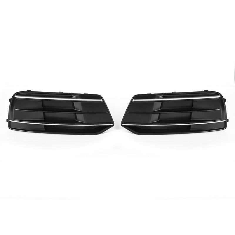 Front Bumper Fog Light Grille Cover Trim for Audi Q5 (2018-2020)