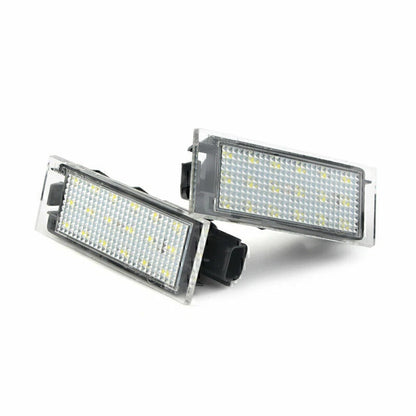 LED License Plate Lights for Renault Twingo Clio Megane (2007-2019)