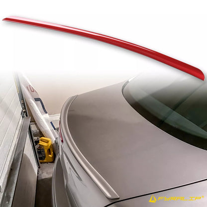 590 Red Boot Lip Spoiler for Mercedes-Benz CLK W209 (2003-2009)