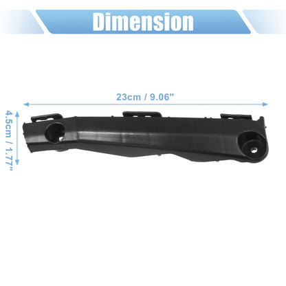 Front Right Bumper Bracket for Toyota Camry 2.5L (2018-2023) Plastic Black