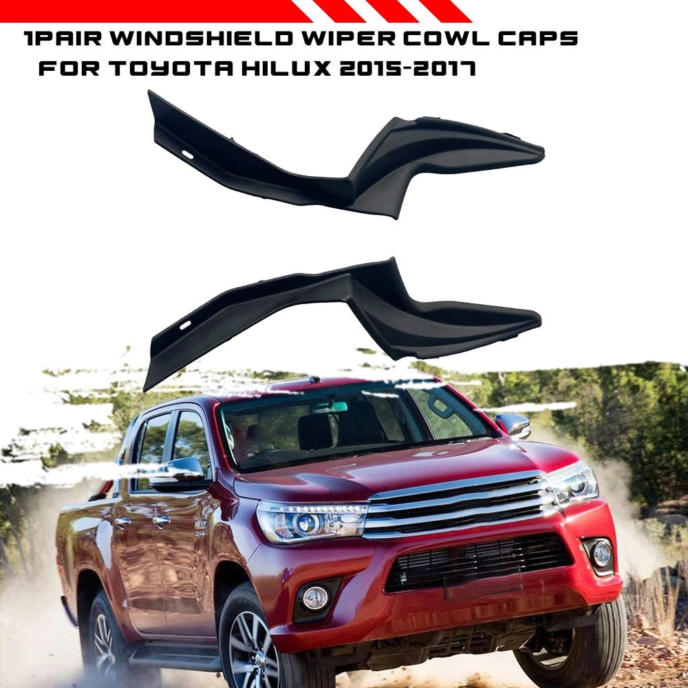 Front Windshield Wiper Fender-To-Cowl Side Cover for Toyota Hilux (2015–2017)