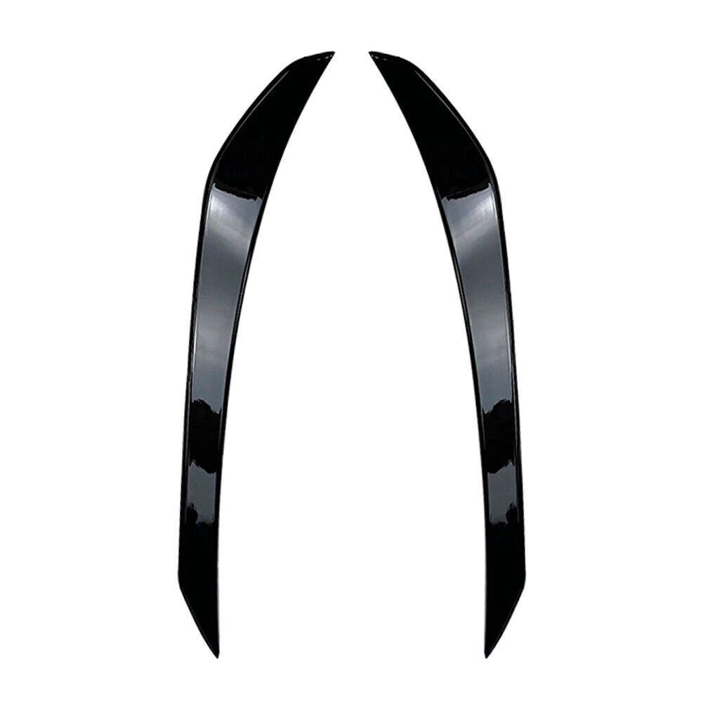 Black Front Bumper Lip Splitter Spoiler for Mercedes Benz GLB (2020-2021)