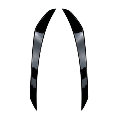 Black Front Bumper Lip Splitter Spoiler for Mercedes Benz GLB (2020-2021)