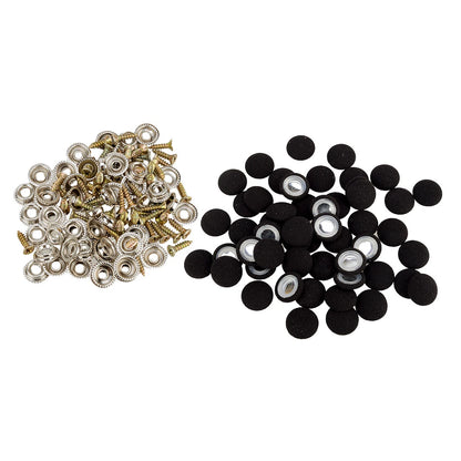 Car Roof Repair Headliner Fixing Pins Snap Buckle 50 x Screws for Car