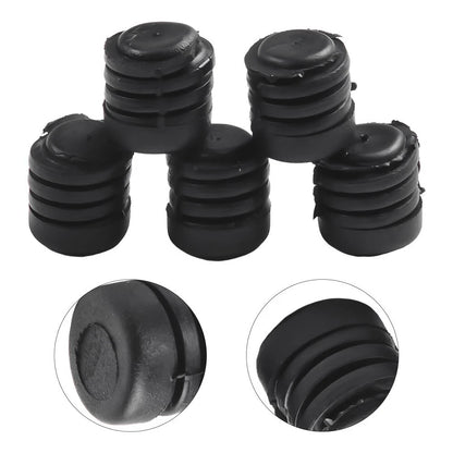 5x Black Rubber Car Bonnet Buffer Hood Washer Bumper for Nissan