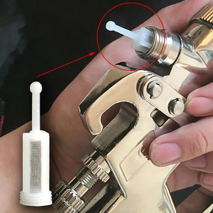 Filters 40 mm Feed Gravity Paint Spray Device for Car
