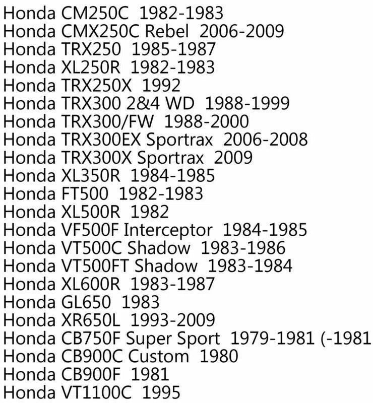 Fuel Tap for Honda CMX 250, CL400, CB450, CB900C, CB250 (1982-1986)
