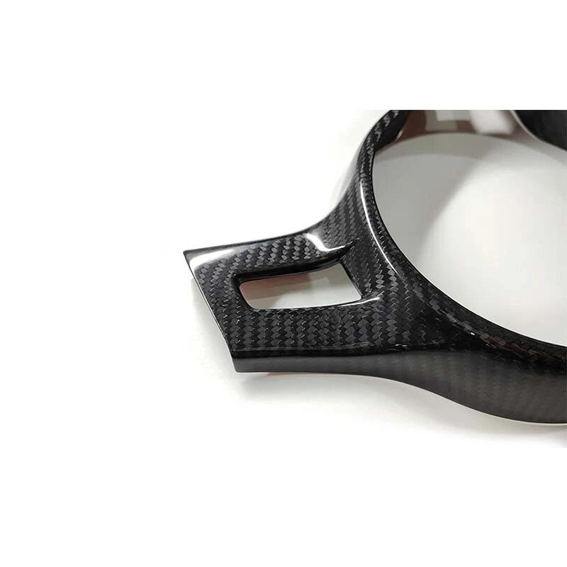 Real Carbon Fiber Steering Wheel Frame Cover Trim For Porsche 911 2011-2015