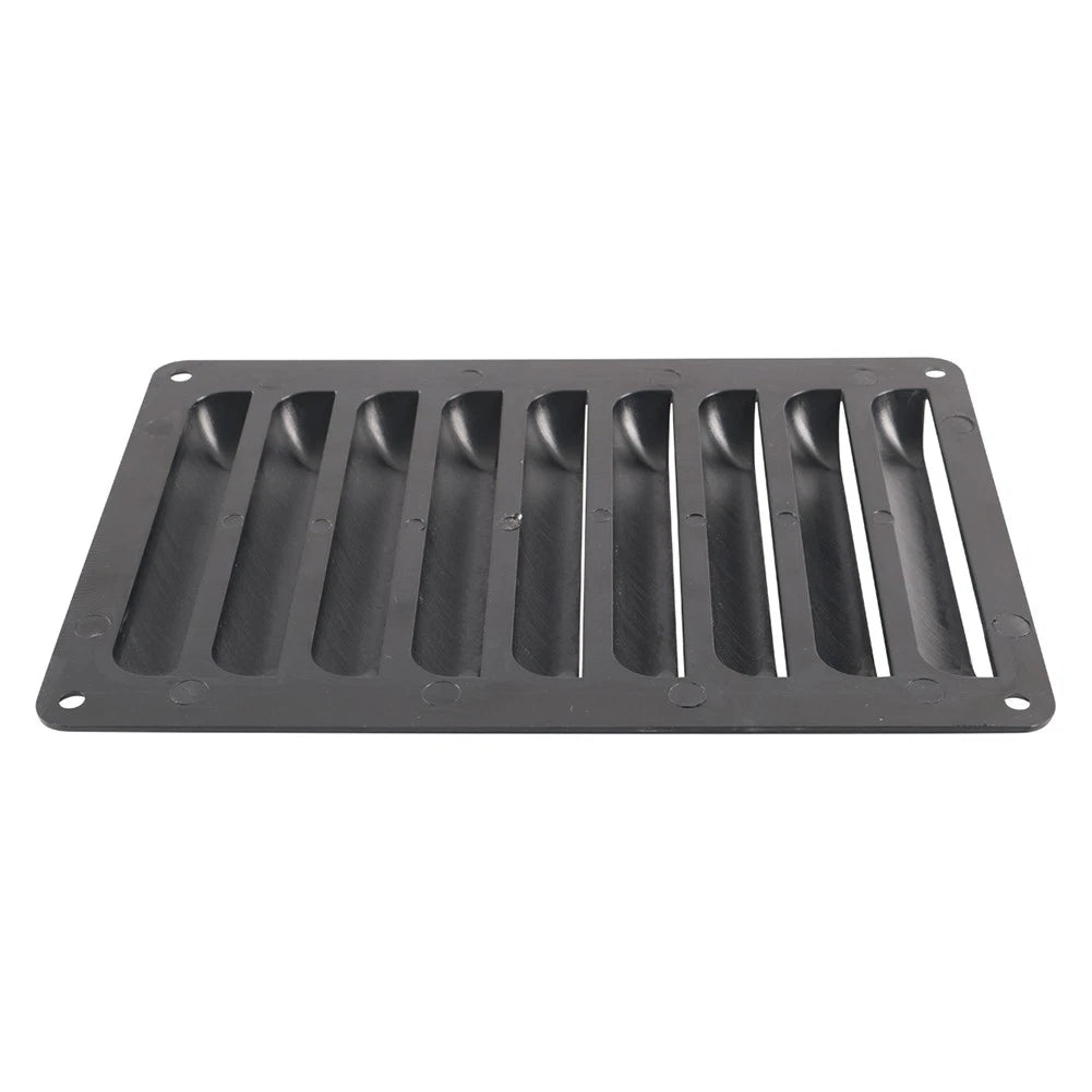 Air Vent Grill Cover for RV Bus - Black ABS Ventilation Grille Trim