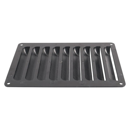 Air Vent Grill Cover for RV Bus - Black ABS Ventilation Grille Trim