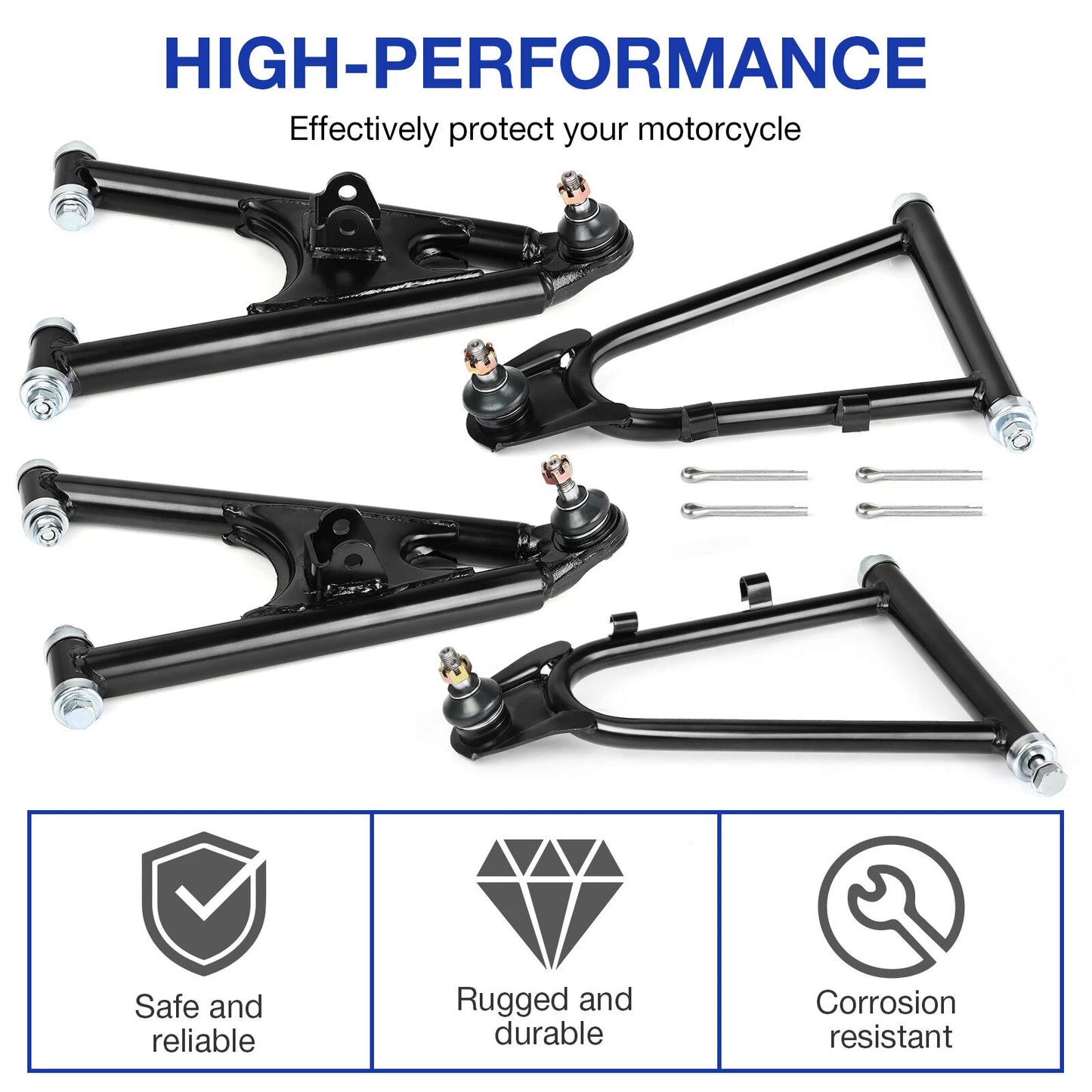 A-Arms Complete OEM Replica Set for Yamaha Banshee 350 (1987-2006)