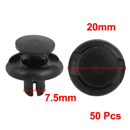 50 Pcs Front Mudguard Retainer Clips for Honda Acura (2001-2023)