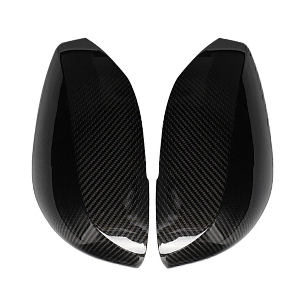 Carbon Fiber Side View Mirror Cover Caps for Infiniti Q50 Q60 Q70 QX30 (14-20)