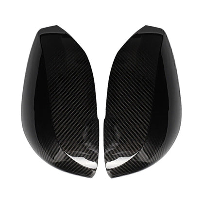 Carbon Fiber Side View Mirror Cover Caps for Infiniti Q50 Q60 Q70 QX30 (14-20)