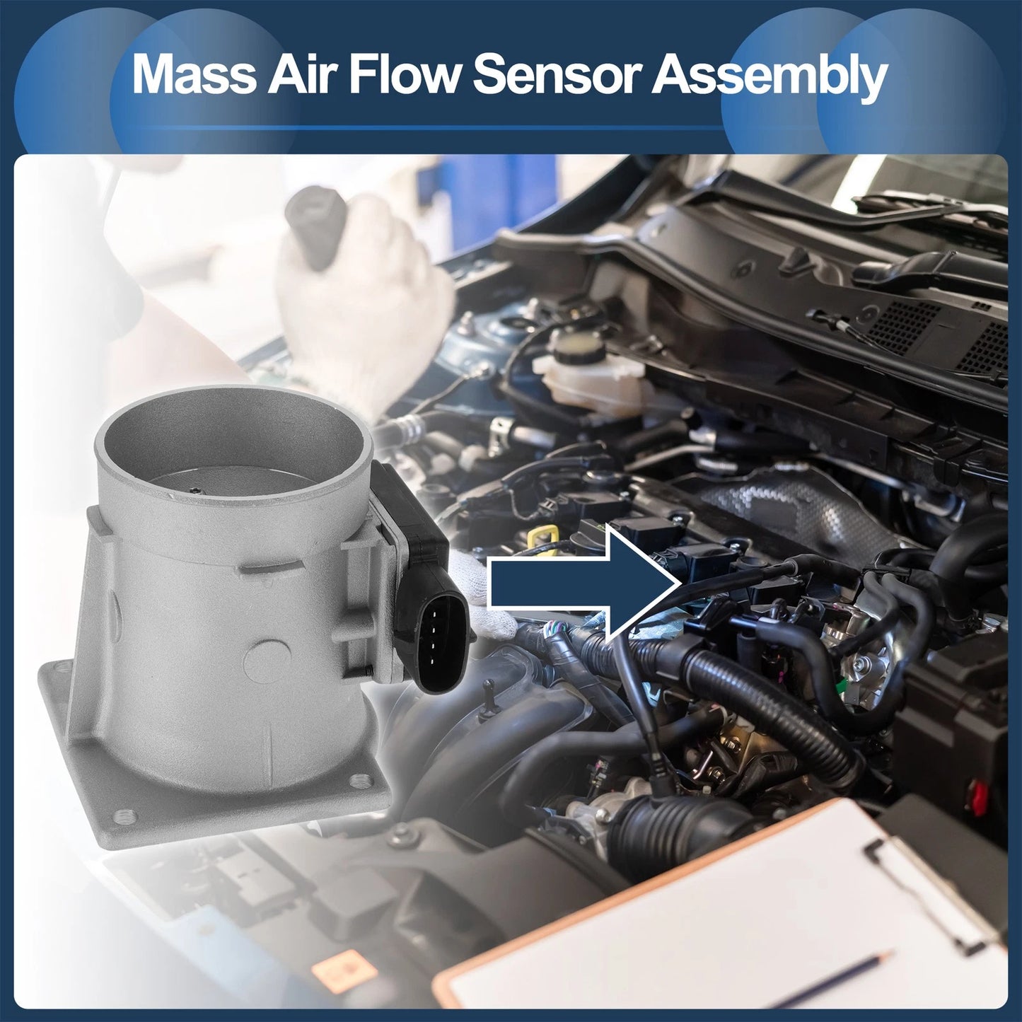 Mass Air Flow Sensor for Ford Transit Custom (2013-2023)