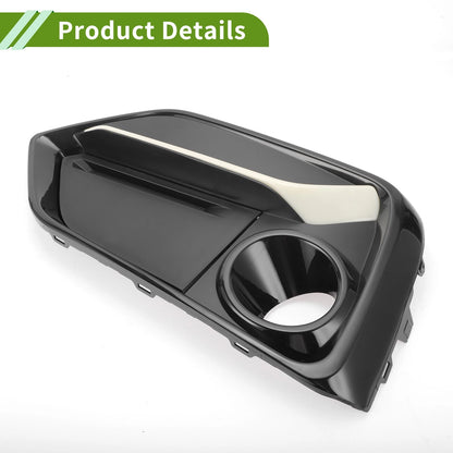 Left Front Fog Light Grill for Honda Civic Hatchback (2016-2021)