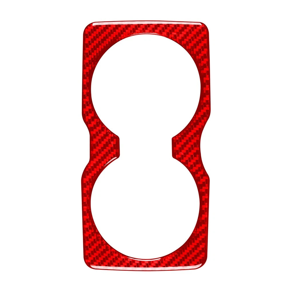 Rear Water Cup Holder Cover Trim for Jeep Cherokee (2014-2022) Red